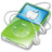 ipod video green apple Icon